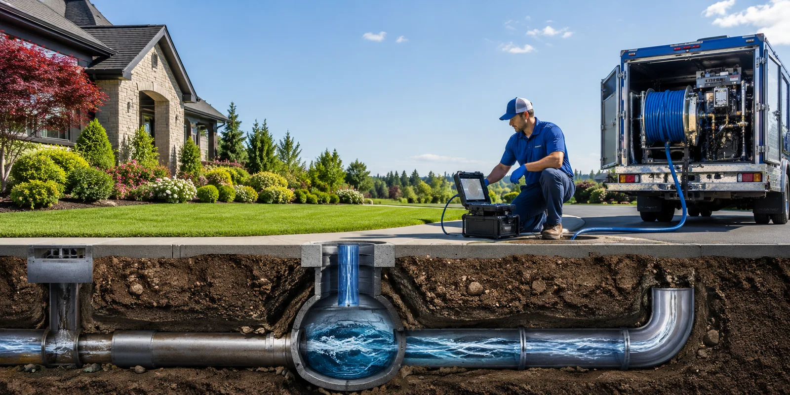 Drainage restoration information for Paxinos, PA